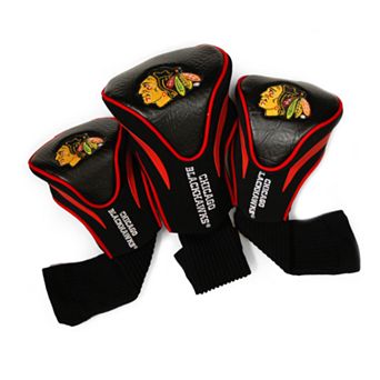 Team Golf Chicago Blackhawks 3 pc Contour Head Cover Set