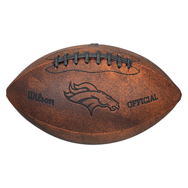 Wilson Denver Broncos Throwback Football