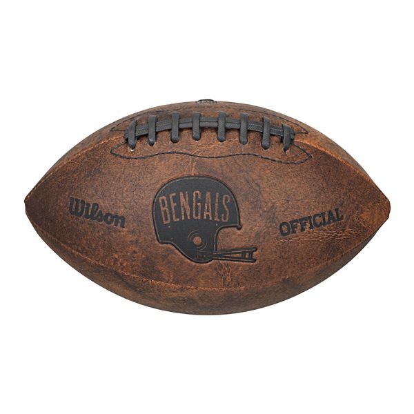 Wilson Cincinnati Bengals Throwback Youth-Sized Football