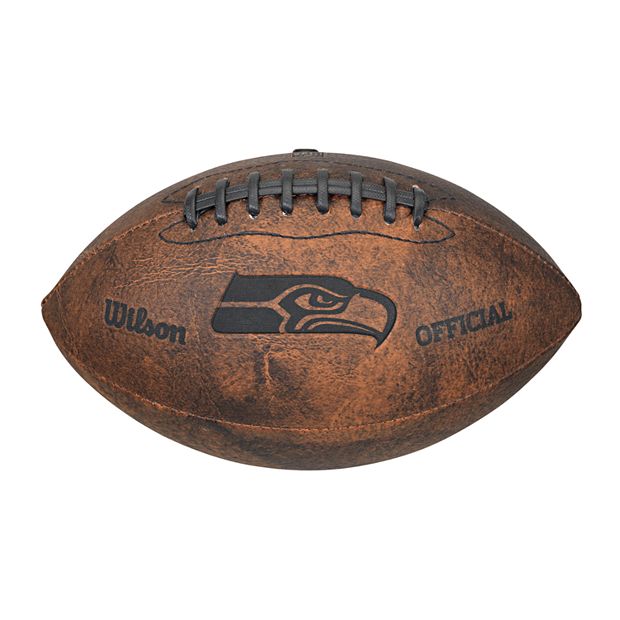 Wilson NFL Throwback 32 Team Logo American Football Ball