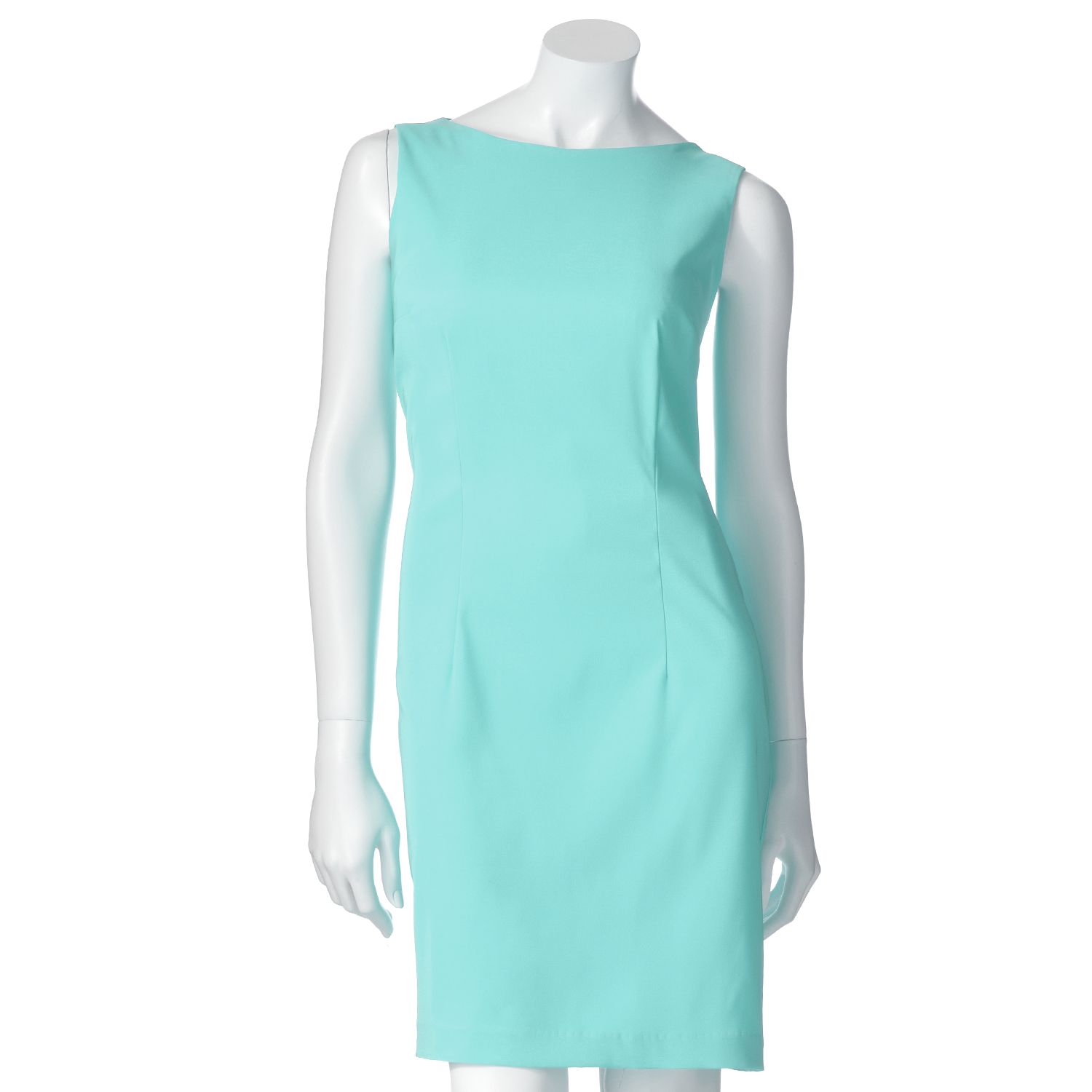 solid sheath dress