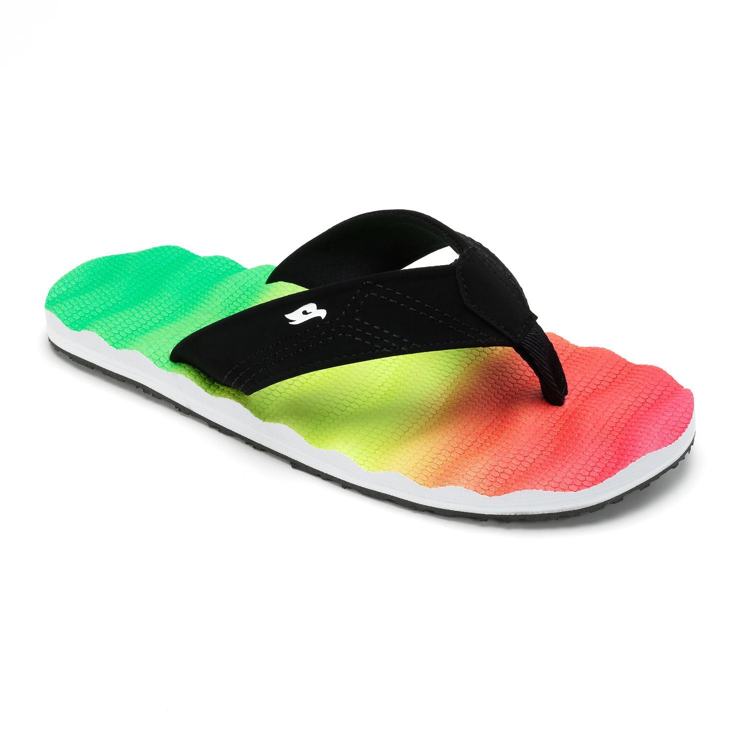 rasta flip flops