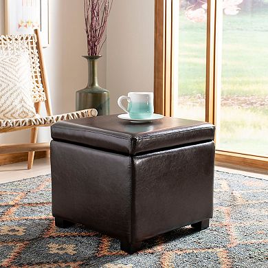 Safavieh Jonathan Storage Lidded Ottoman