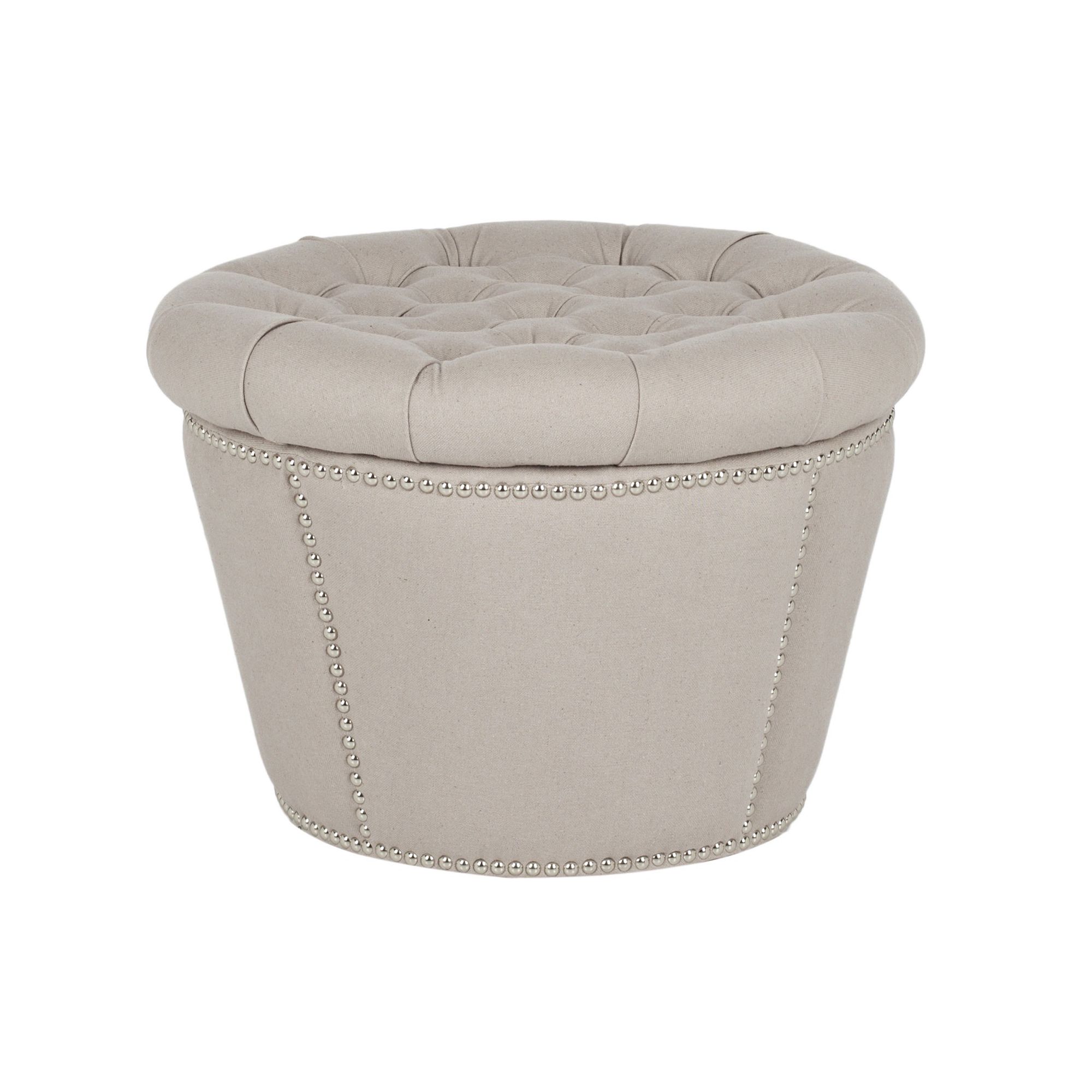 Safavieh Vanessa Ottoman, Brown