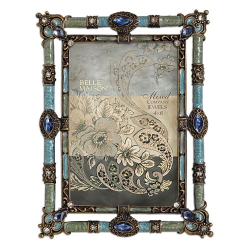 Enchante Accessories Jeweled 4 x 6 Frame