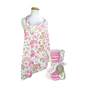 Trend Lab 5-pc. Paisley Nursing Cover & Burp Cloth Set