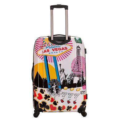 ラスカル Rockland Graphic 2-Piece Hardside Spinner Luggage Set