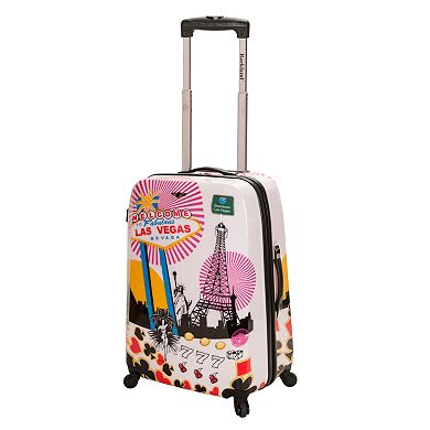 Rockland Graphic 2-Piece Hardside Spinner Luggage Set