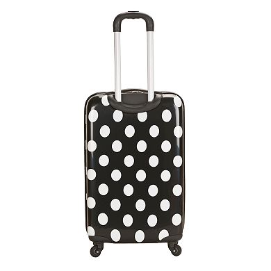 Rockland  Dot 20-Inch Hardside Spinner Luggage