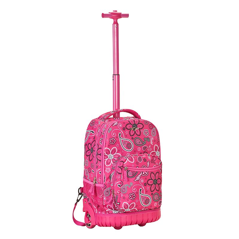 Rockland 19-Inch Wheeled Backpack, Size: ROLNG BKPK, Pink