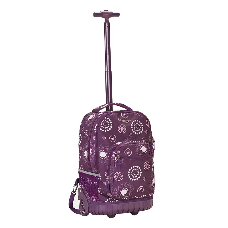 Rockland 19-Inch Wheeled Backpack, Size: ROLNG BKPK, Purple
