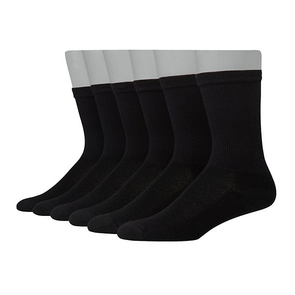 Men's Hanes® 6-pk. Ultimate X-Temp Crew Socks