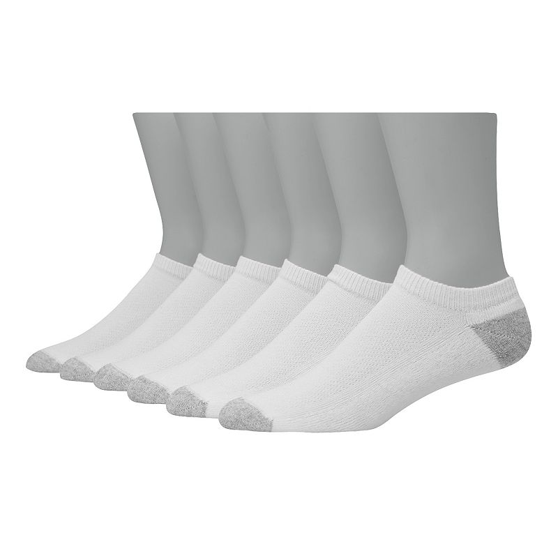 UPC 038257763003 product image for Men's Hanes 5-pk. Ultimate X-Temp No-Show Socks, Size: 6-12, White | upcitemdb.com