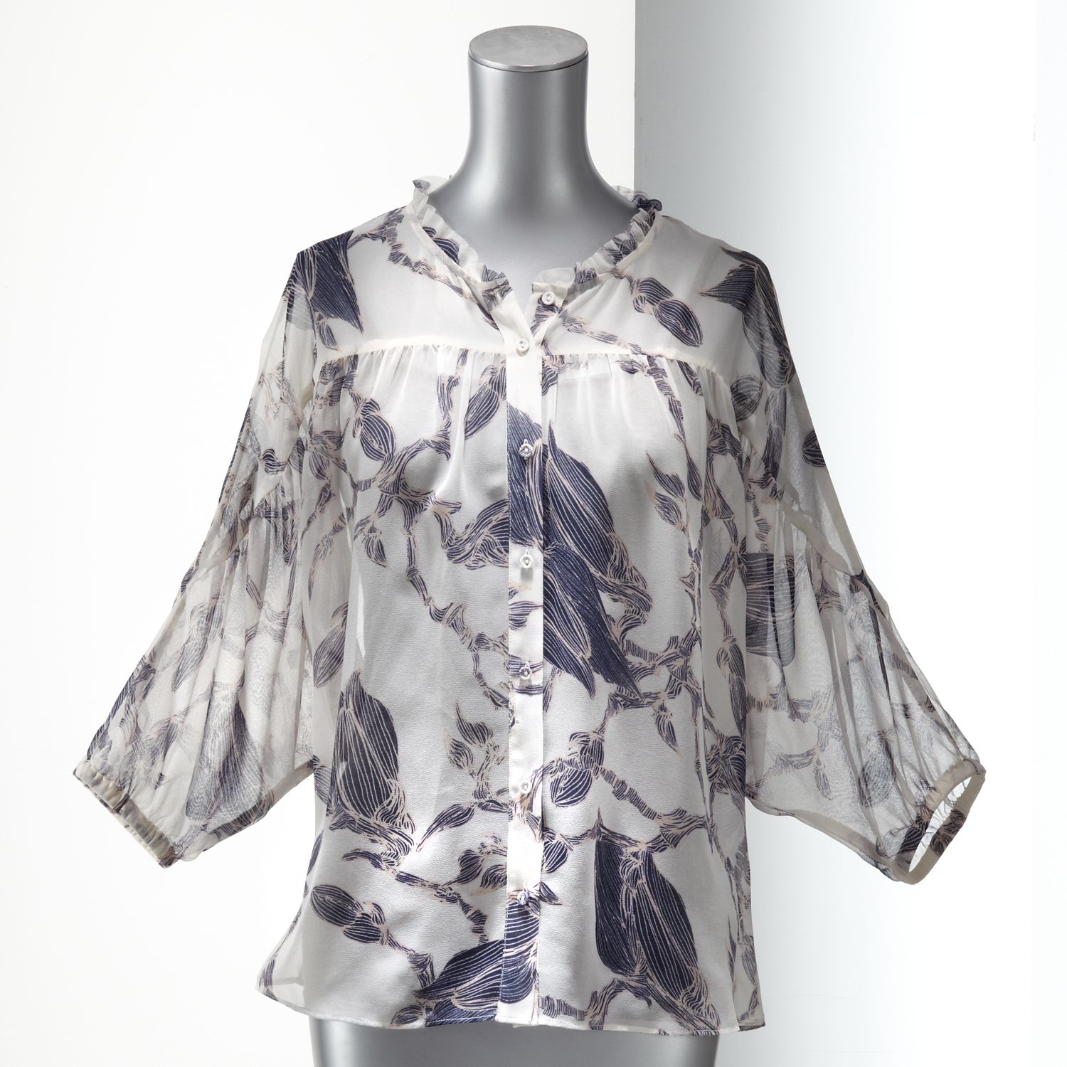kohls chiffon blouse