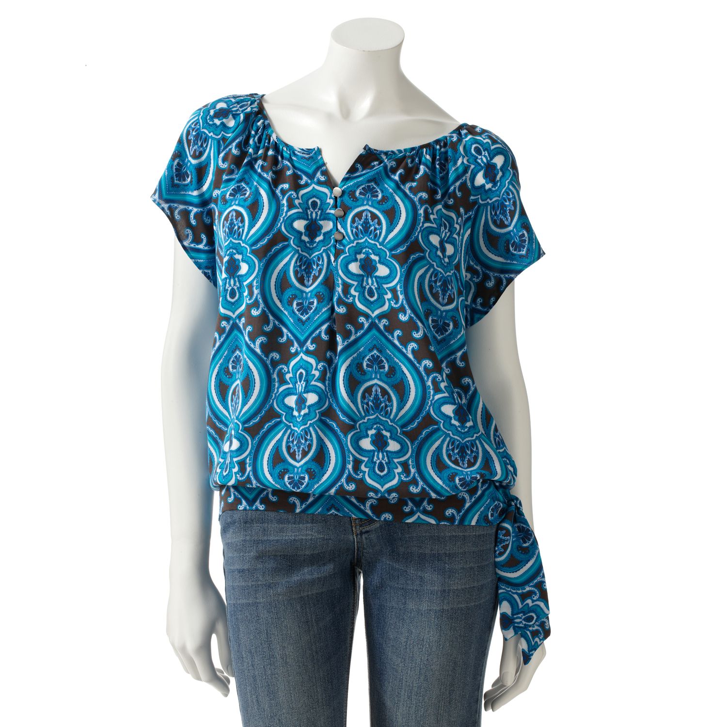 banded bottom tops kohls