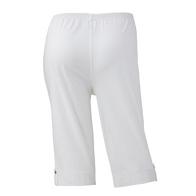 Plus Size Croft & Barrow® Pull-On Capris