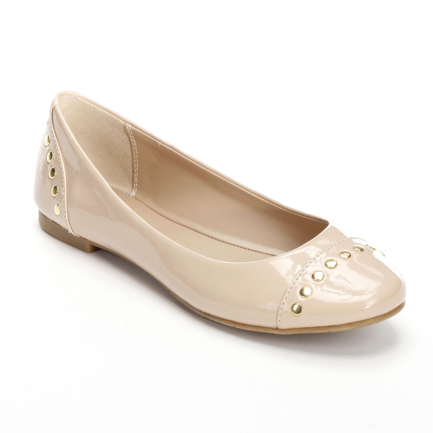 kohls white flats