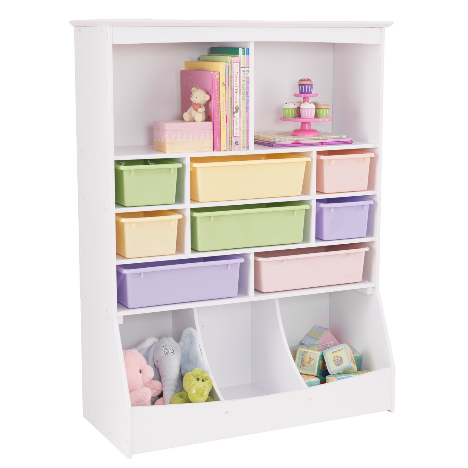 step2 fun time room organizer and toy storage