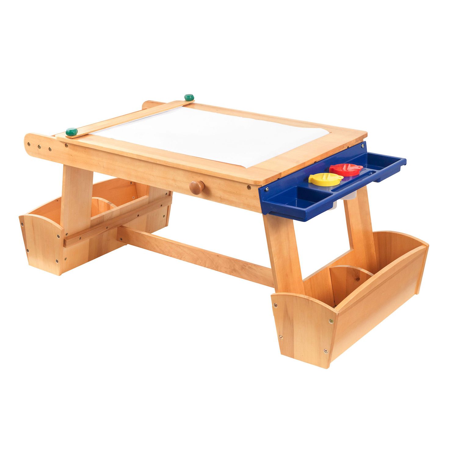 children's art table with storage