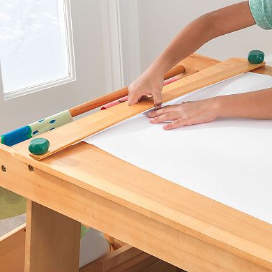 KidKraft Drying Rack and Storage Art Table