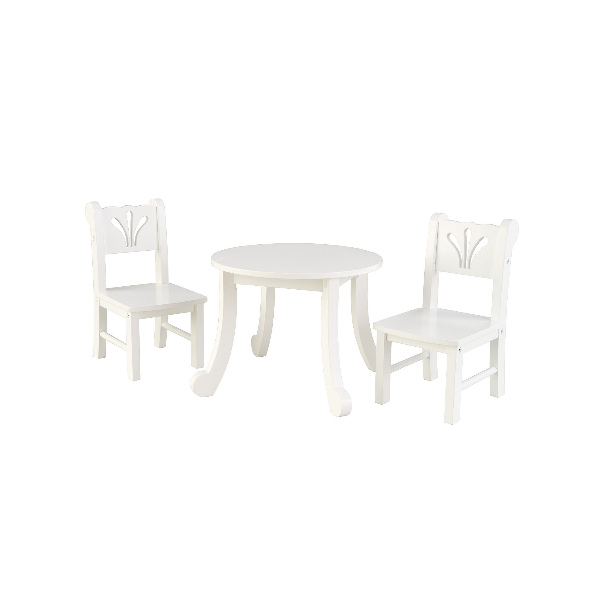 KidKraft Doll Table & Chair Set, White