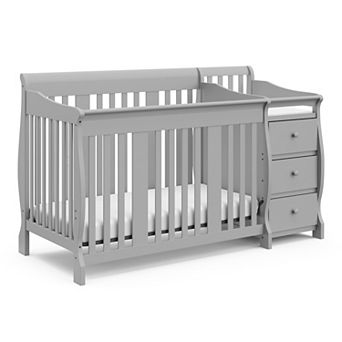 Storkcraft Portofino 4-in-1 Fixed Side Convertible Crib Changer