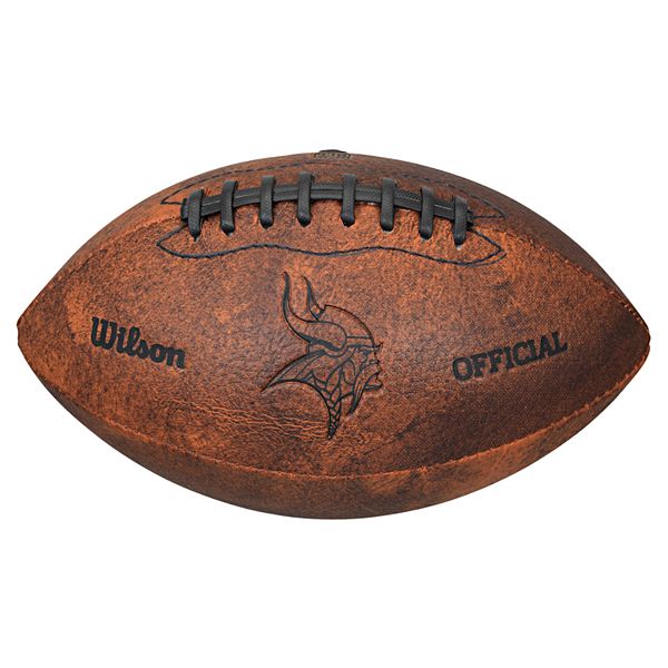 Wilson Minnesota Vikings Throwback Youth-Sized Football