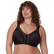 PLAYTEX Women's Plus Size 18 Hour Front-Close Wireless Bra with Flex Back  4695-40 DDD, White at  Women's Clothing store: Bras