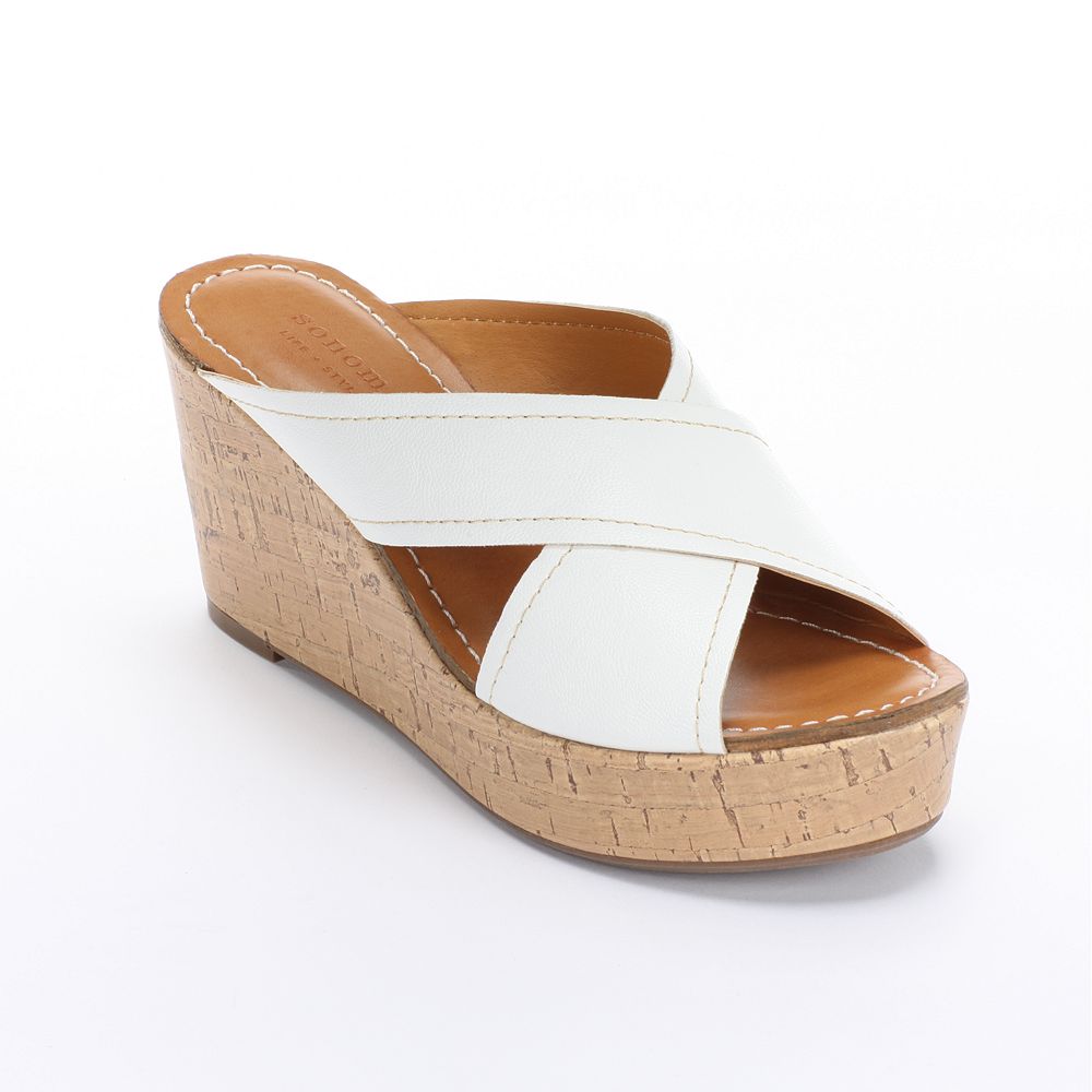 Sonoma Goods For Life® Platform Wedge Sandals - Women