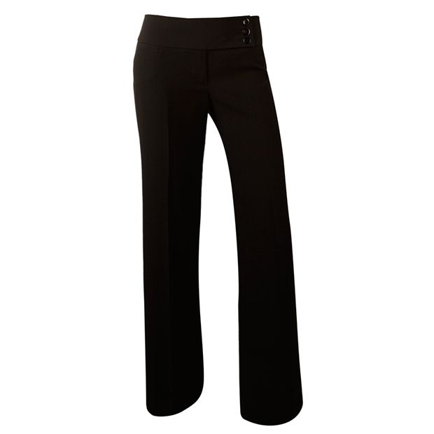 Juniors black dress pants best sale