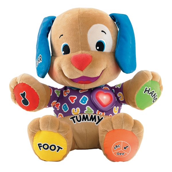 Fisher-Price Laugh and Learn Love to Play Puppy Electronic  Plush Toy 