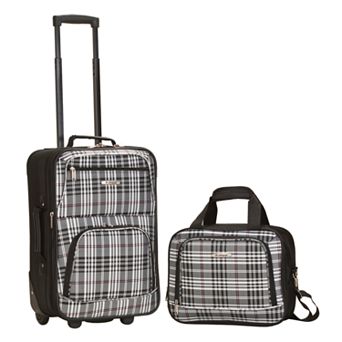 Rockland Print 2 pc Luggage Set
