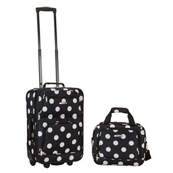 Rockland Print 2 pc Luggage Set