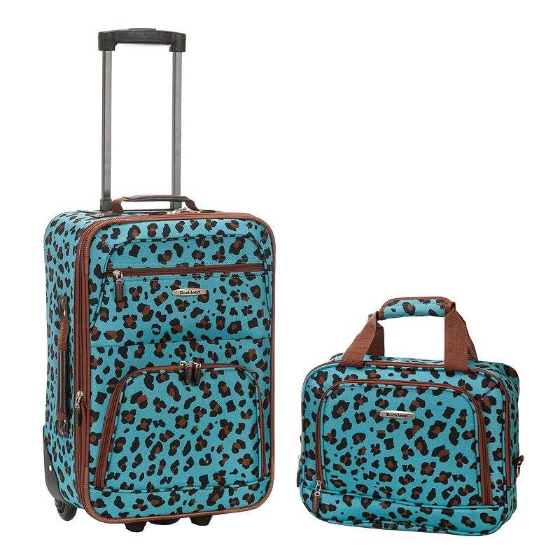Rockland Print 2-Piece Luggage Set, 2 Pc Set