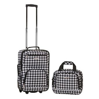Rockland Print 2 pc Luggage Set