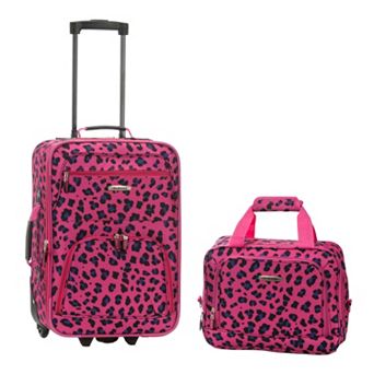 Rockland Print 2 pc Luggage Set