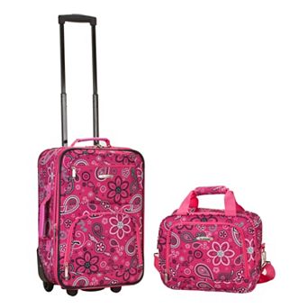 Rockland Print 2 pc Luggage Set