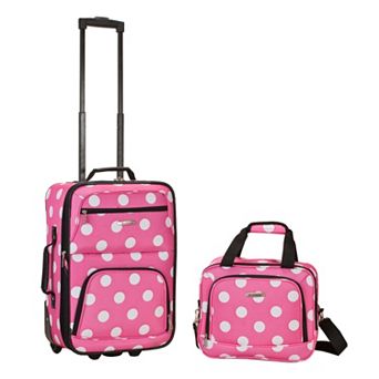 Rockland Print 2 pc Luggage Set
