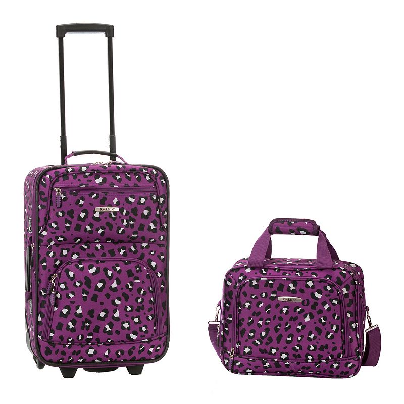 Rockland Print 2-Piece Luggage Set, 2 Pc Set