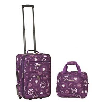 Rockland Print 2 pc Luggage Set