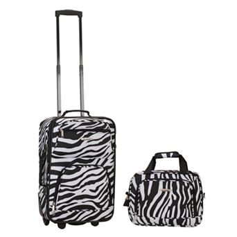 Rockland Print 2 pc Luggage Set