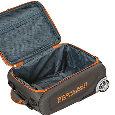 Rockland Polo Equipment 4-Piece Wheeled Luggage Set
