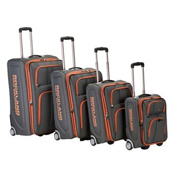 Rockland Polo Equipment 4 pc Wheeled Luggage Set