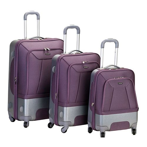 Rockland 3-Piece Spinner Luggage Set