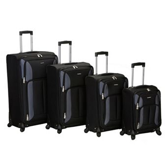 Rockland Luggage, 4 pc Spinner Luggage Set