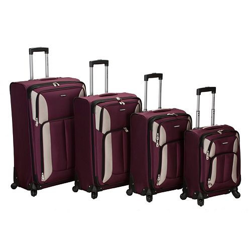 Rockland Luggage, 4-pc. Spinner Luggage Set