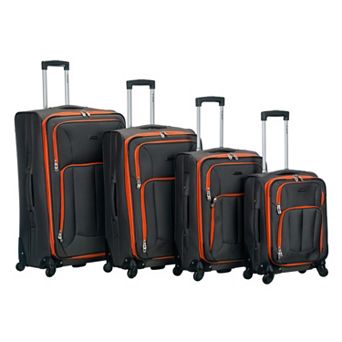 Rockland Luggage, 4 pc Spinner Luggage Set