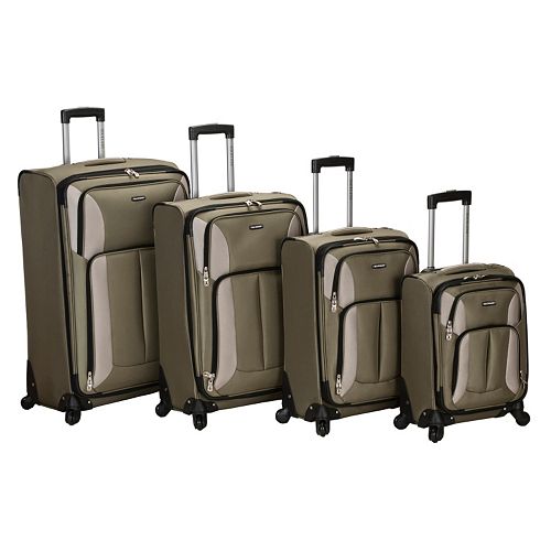 Rockland Luggage, 4pc. Spinner Luggage Set