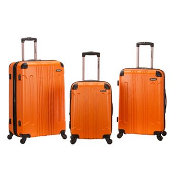 Rockland 3 pc Hardside Spinner Matte Luggage Set