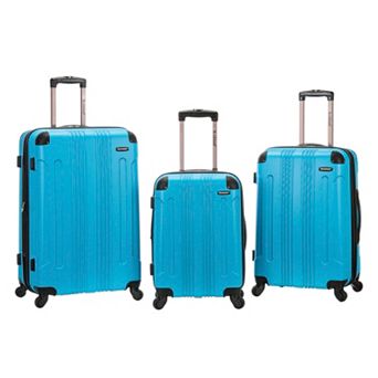 Rockland 3 pc Hardside Spinner Matte Luggage Set